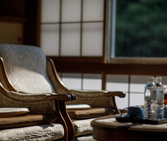 油屋 歴史を感じる館内